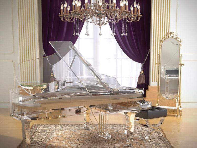 Bluthner Crystal Edition Idyllic Piano