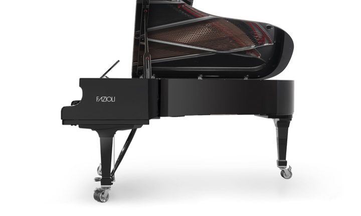 Fazioli Silver Piano