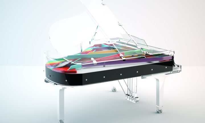 Bluthner Crystal Edition ELEGANCE Piano