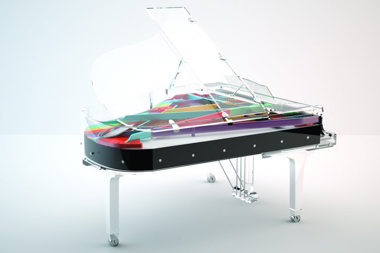 Bluthner Crystal Edition ELEGANCE Piano
