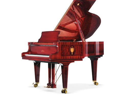 Schimmel Specialty Models Tradition Intarsie Vase Piano
