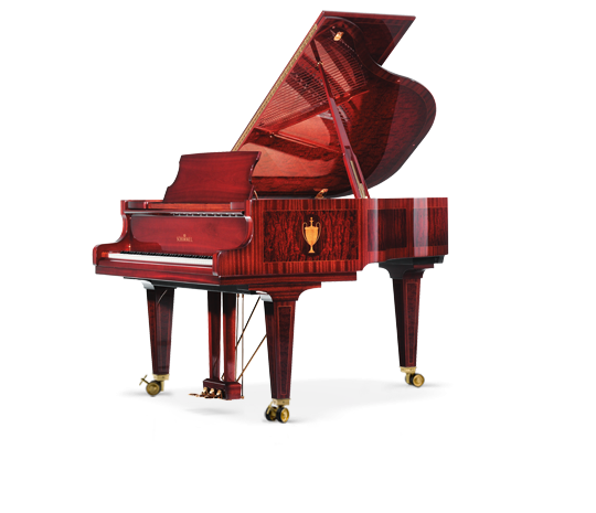 Schimmel Specialty Models Tradition Intarsie Vase Piano